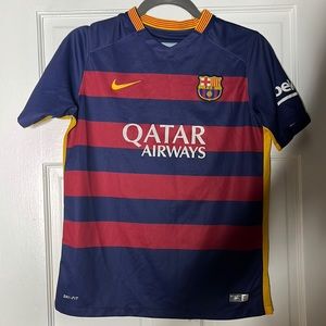 Nike FCB Barcelona 10 Messi Soccer Jersey